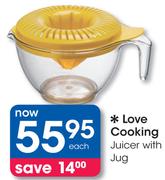 Love Cooking Juicer With Jug