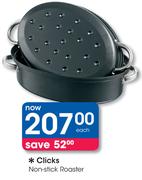 Clicks Non-Stick Roaster