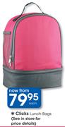 Clicks Lunch Bags-Each