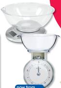 Clicks Digital Scale With Clear Plastic Bowl