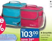 Smartlife Lunch Bag Assorted Colours-Each