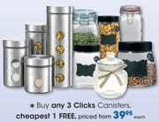 Clicks Canisters-Each