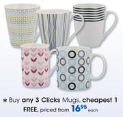 Clicks Mugs-Each