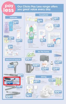 Clicks Mid-Month Sale (15 Dec - 23 Jan 2017), page 37