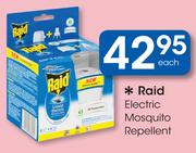 Raid Electric Mosquito Repellent-Each