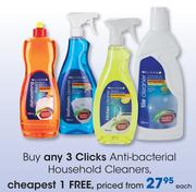 Clicks Anti-Bacterial Household Cleaners-Each