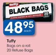 Tuffy Bags On A Roll 20 Refuse Bags-Each