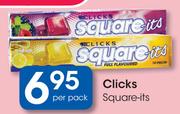 Clicks Square-Its-Per Pack