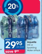 Aquelle Still Or Sparkling Water 6 Pack-Per Pack
