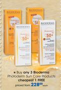 Bioderma Photoderm Sun Care Products-Each