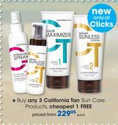 California Tan Sun Care Products-Each