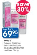 Pond's Flawless Radiance Skin Care Products-Each