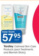Yardley Oatmeal Skin Care Products Excl.Treatments And Blemish Sticks-Each