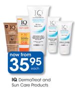 IQ Derma Treat And Sun Care Products-Each
