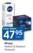 Nivea Perfect And Radiant Products-Each