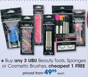 UBU Beauty Tools, Sponges Or Cosmetic Brushes-Each