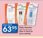 Sally Hansen Nail Tretments-Each