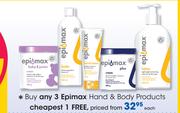 Epimax Hand And Body Products-Each