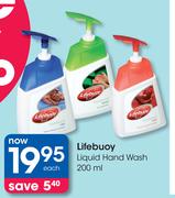 Lifebuoy Liquid Hand Wash-200ml Each