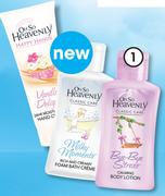Oh So Heavenly Hand Cream-25ml,Body Lotion,Foam Bath Or Body Wash-90ml Each