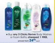 Clicks ReviveBody washes Or Foam Baths-Each