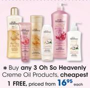Oh So Heavenly Creme Oil Products-Each
