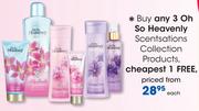 Oh So Heavenly Scentsations Collection Products-Each