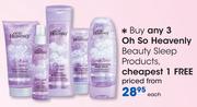 Oh So Heavenly Beauty Sleep Products-Each