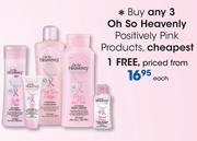 Oh So Heavenly Positively Pink Products-Each