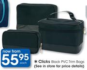 Clicks Black PVC Trim Bags-Each