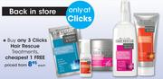 Clicks Hair Rescue Treatments-Each