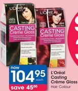 L'Oreal Casting Creme Gloss Hair Colour-Each