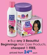 Beautiful Beginnings Hair Care Products-Each