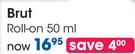 Brut Roll-On-50ml