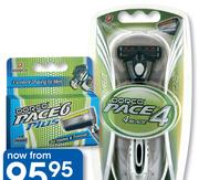 Dorco Pace 4 Men's 4 Blade Razor-Per Pack