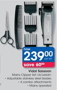 Vidal Sassoon Mains Clipper Set VSCL8454E1