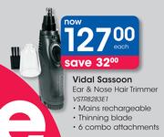 Vidal Sassoon Ear And Nose Hair Trimmer VSTR8283E1