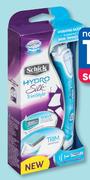 Shick Hydro Silk Trimstyle Female Razor Kit-Per Kit
