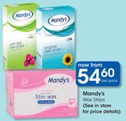 Mandy's Wax Strips-Per Pack