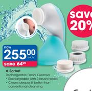 Sorbet Rechargeable Facial Cleanser