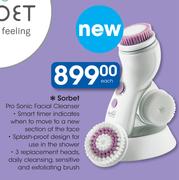 Sorbet Pro Sonic Facial Cleanser