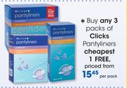 Clicks Pantyliners-Per Pack