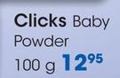 Clicks Baby Powder-100g