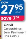 Caivil Colourshines Semi Permanent Hair Colour