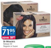 Dr Miracle's Relaxer Kit Regular Or Super-Per Kit