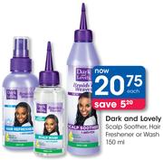 Dark And Lovely Scalp Soother, Hair Freshener Or Wash-150ml