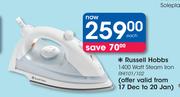 Russell Hobbs 1400 Watt Steam Iron RHI101/102