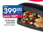 George Foreman Health Griller
