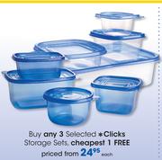 Clicks Storage Sets-Each