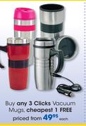 Clicks Vacuum Mugs-Each